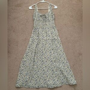 Reformation floral midi dress